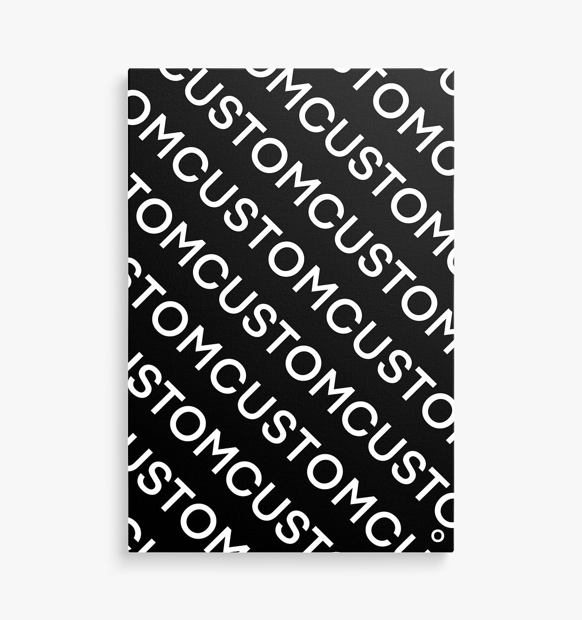 Art - Canvas - Custom Design - Black