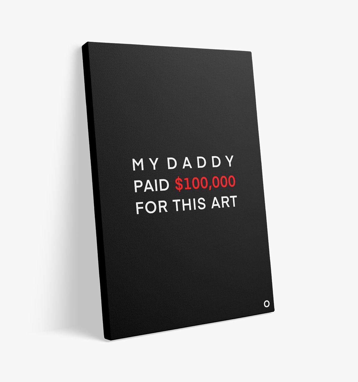 Paid for by - Canvas - Daddy - Black - Image 2