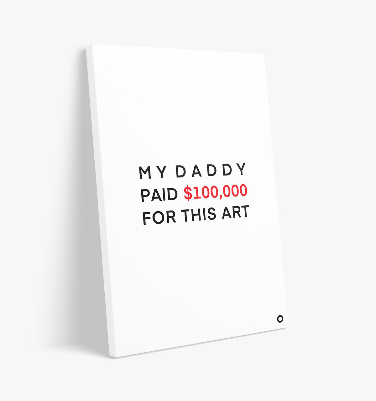 Paid for by - Canvas - Daddy - White - Image 2