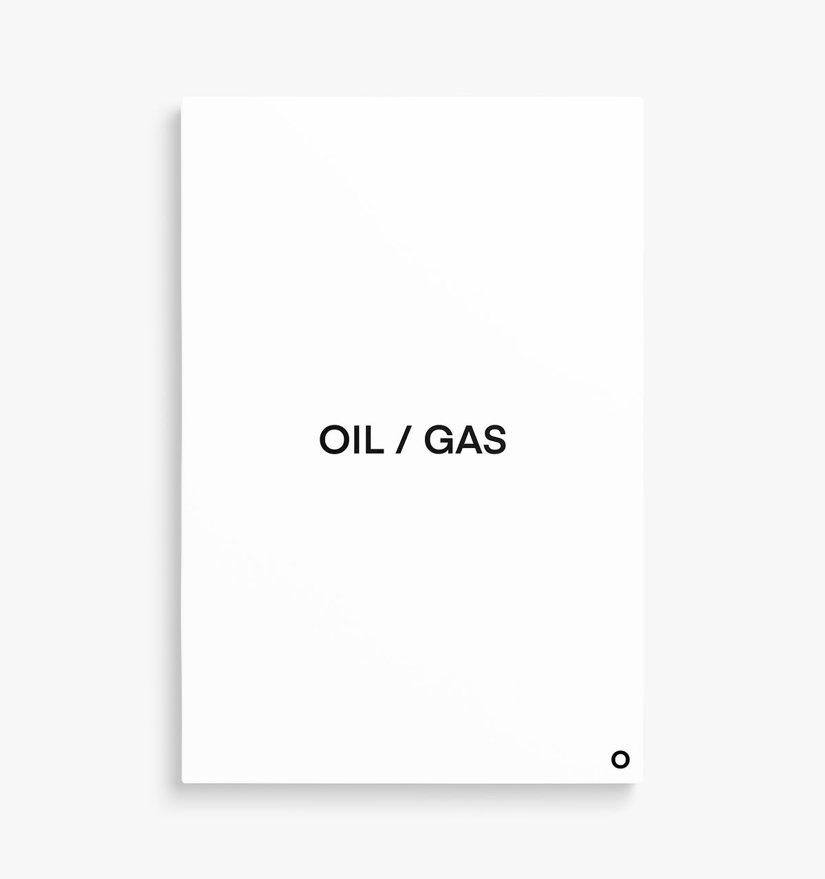 This Made Me - Canvas - Oil / Gas - White